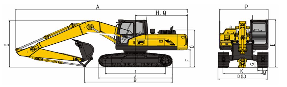 Escavadeira Hidráulica ZG3750LC-9